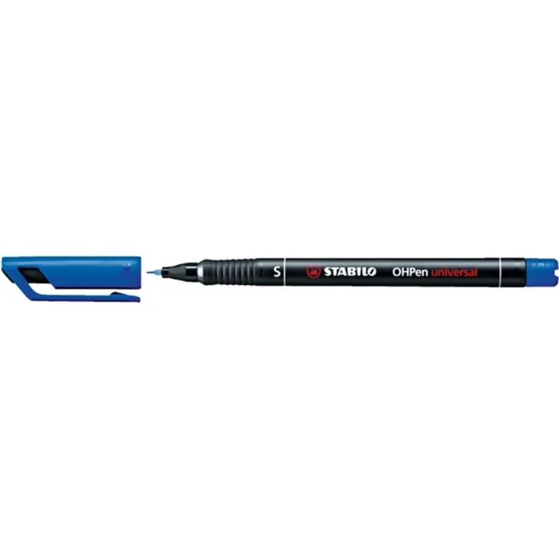 Alkoholos marker, 0, 4 mm, STABILO "OHPen S", kék Alkoholos marker, 0, 4 mm, STABILO "OHPen S", kék
