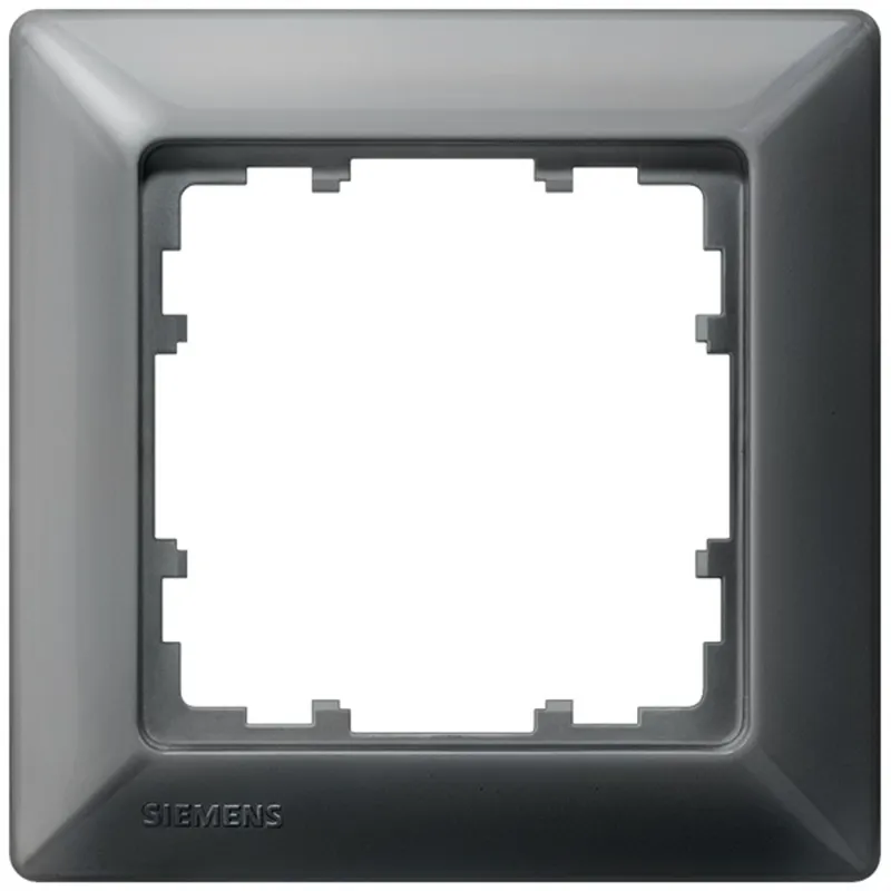 Siemens 5TG2551-6 DELTA LINE antracit 1-es keret Siemens 5TG2551-6 DELTA LINE antracit 1-es keret