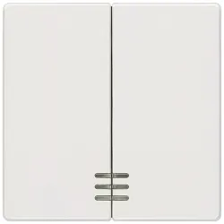 Siemens 5TG6204 DELTA I-SYSTEM világítóablakkal titánfehér billentyű