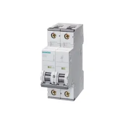Siemens 5SY5206-7 AC/DC 10KA 2P C 6A kismegszakító