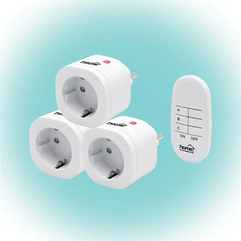 Somogyi Home TH 3013 3db távirányítható hálózati aljzat távirányítóval Somogyi Home TH 3013 3db távirányítható hálózati aljzat távirányítóval