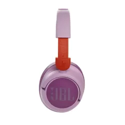 JBL JR460NC (Zajszűrős vezeték nélküli, bluetooth fejhallgató gyerekeknek), pink