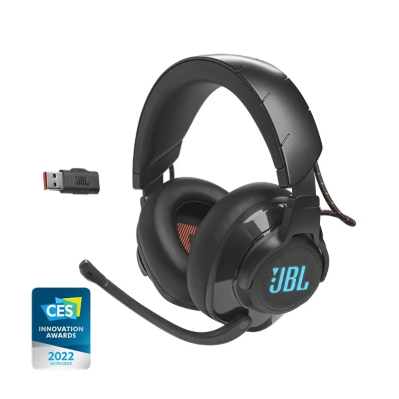 JBL Quantum 610 Wireless (Vezeték nélküli, gaming fejhallgató), Fekete JBL Quantum 610 Wireless (Vezeték nélküli, gaming fejhallgató), Fekete