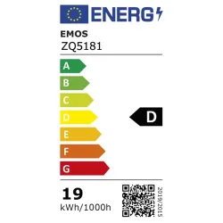 Emos ZQ5181 CLASSIC 2452lm E27 A67 gömb LED fényforrás