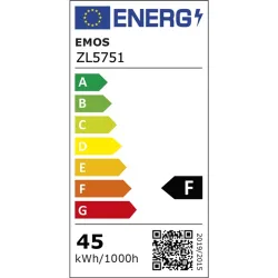 Emos ZL5751 CLASSIC T140 46W 4850lm E27 LED fényforrás