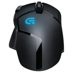 LOGITECH Egér - G402 Hyperion Fury Vezetékes Gaming EWR2, Fekete