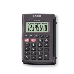 Casio HL-820LV kézi számológép fekete