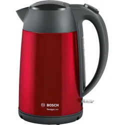 Bosch TWK3P424 DesignLine vízforraló metálpiros