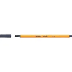 Tűfilc, 0,4 mm, STABILO "Point 88", payne-szürke