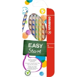 Stabilo Easy balkezes 6 db-os színes ceruza készlet (331/6)