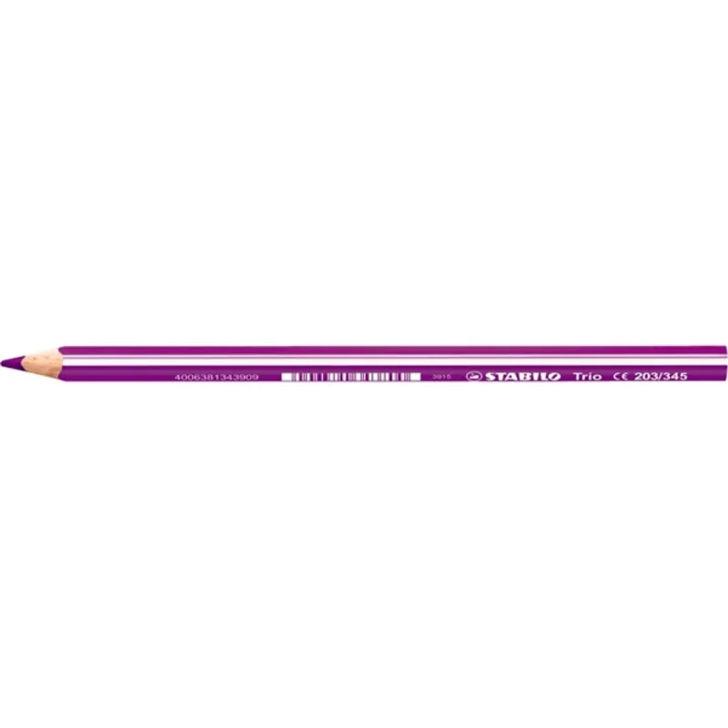 Stabilo Trio thick 203/345 lila vastag színes ceruza Stabilo Trio thick 203/345 lila vastag színes ceruza