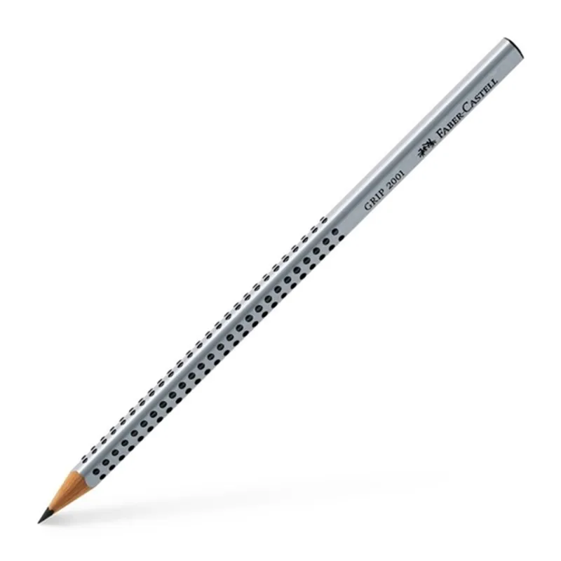 Faber-Castell Grip 2001 2B pöttyös fekete grafitceruza Faber-Castell Grip 2001 2B pöttyös fekete grafitceruza