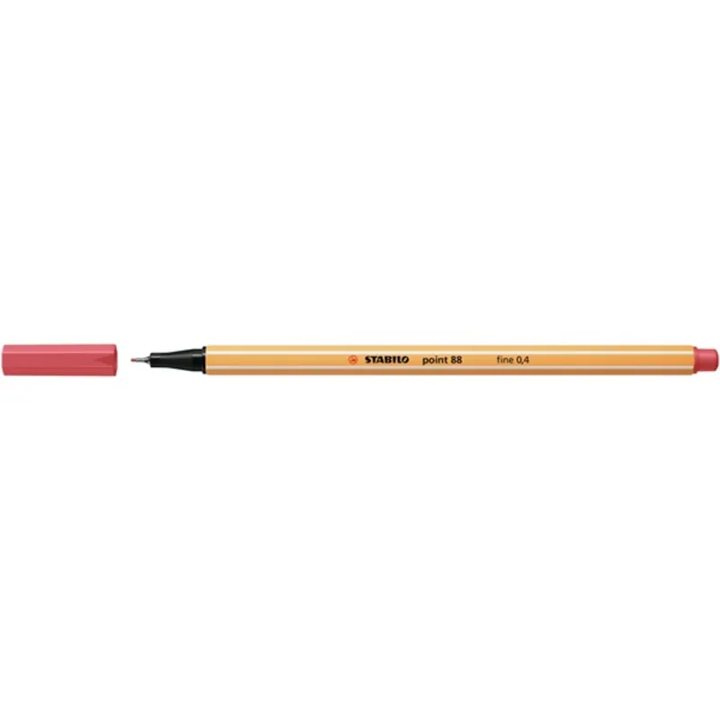 Tűfilc, 0,4 mm, STABILO "Point 88", rozsdavörös Tűfilc, 0,4 mm, STABILO "Point 88", rozsdavörös