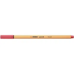 Tűfilc, 0,4 mm, STABILO "Point 88", rozsdavörös