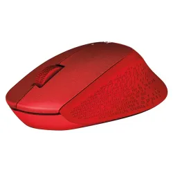 Logitech M330 SILENT PLUS vezeték nélküli optikai egér piros /910-004911/