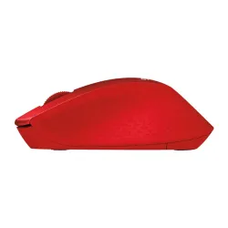 Logitech M330 SILENT PLUS vezeték nélküli optikai egér piros /910-004911/