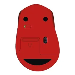 Logitech M330 SILENT PLUS vezeték nélküli optikai egér piros /910-004911/