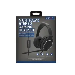 Venom VS2855 Nighthawk Gaming stereo headset fekete