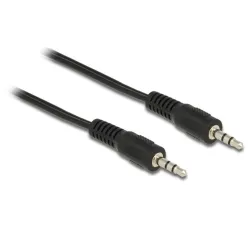 DELOCK audio kábel DC jack 3.5 mm male / male 2.5 m (84001)