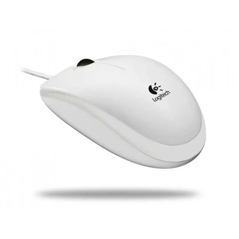 Egér Logitech B100 Optikai USB Fehér Egér Logitech B100 Optikai USB Fehér
