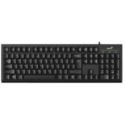 Billentyűzet Genius KB-100 HUN USB fekete Smart