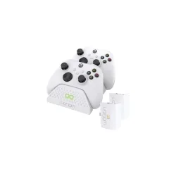 Venom VS2871 Twin Docking Station + 2db Battery White