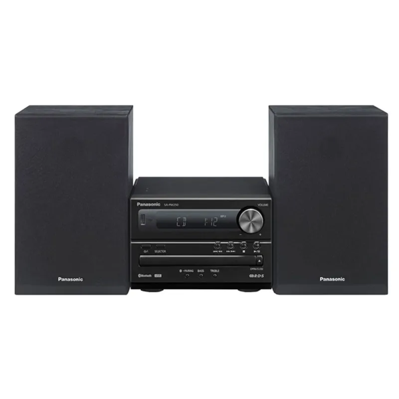 Panasonic SC-PM250EG Micro 2.0 HiFi hangrendszer fekete Panasonic SC-PM250EG Micro 2.0 HiFi hangrendszer fekete