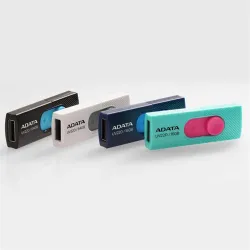 ADATA Pendrive - 32GB UV220 (USB2.0, Fekete-Kék)