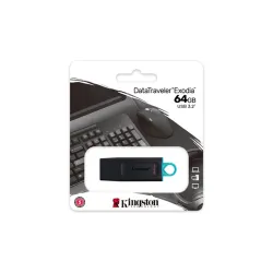 Kingston 64GB Traveler Exodia USB 3.2 Gen 1 pendrive fekete-kék