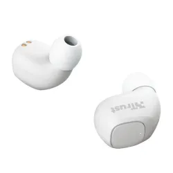 Trust Nika Compact Bluetooth mikrofonos fülhallgató fehér (23904)