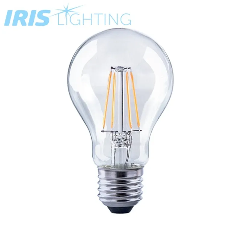 Iris Lighting Filament A Bulb E27 FLA60 8W/4000K/720lm LED fényforrás Iris Lighting Filament A Bulb E27 FLA60 8W/4000K/720lm LED fényforrás