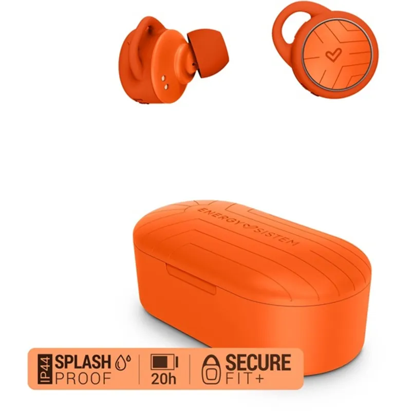 Energy Sistem EN 451036 Sport 2 True Wireless Bluetooth narancssárga fülhallgató Energy Sistem EN 451036 Sport 2 True Wireless Bluetooth narancssárga fülhallgató