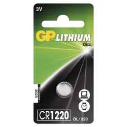 GP CR1220 Litium gombelem 3V (B15201)