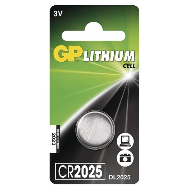 GP CR2025 lítium gombelem 1db/bliszter GP CR2025 lítium gombelem 1db/bliszter