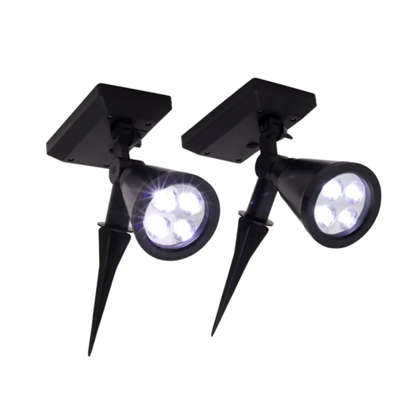 TOO GS-SL003B-4LED 2db kültéri szolár LED lámpa TOO GS-SL003B-4LED 2db kültéri szolár LED lámpa