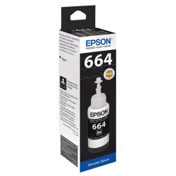 Epson T6641 - 70 ml - black - original - ink refill - for Epson L386, EcoTank ET-2600, 2650, L121, EcoTank ITS L3050, L3060, L3070