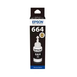 Epson T6641 - 70 ml - black - original - ink refill - for Epson L386, EcoTank ET-2600, 2650, L121, EcoTank ITS L3050, L3060, L3070