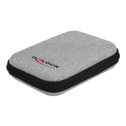 Delock 2.5  SSD-k, akár 12 x 8 x 2 cm méretű külső házak vagy merev lemezekhez védő táska