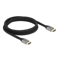 Delock Ultra nagy sebességű HDMI kábel 48 Gbps 8K 60 Hz szürke 2 m tanúsítvánnyal