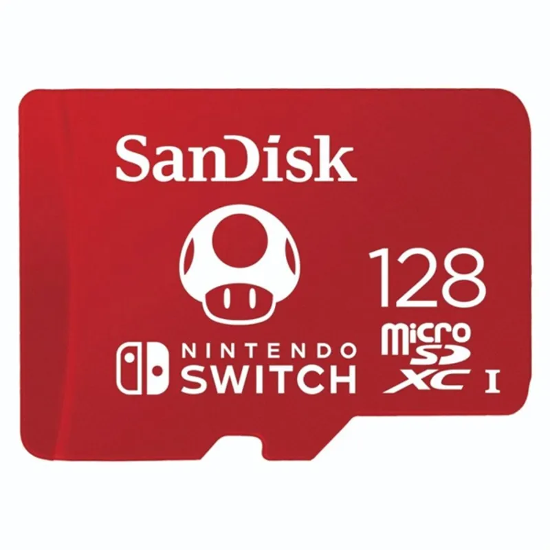 Sandisk 128GB microSDXC Class 10 UHS-1 U3 A1 For Nintendo Switch adapter nélkül Sandisk 128GB microSDXC Class 10 UHS-1 U3 A1 For Nintendo Switch adapter nélkül