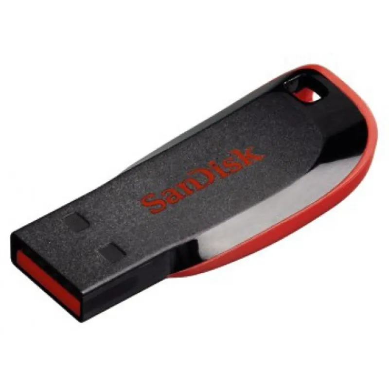 Sandisk 32GB Cruzer Balde USB 2.0 pendrive fekete-piros Sandisk 32GB Cruzer Balde USB 2.0 pendrive fekete-piros