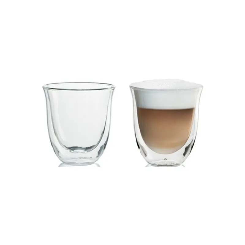 DeLonghi DLSC311 Cappuccino üvegpohár 2db-os, 270ml DeLonghi DLSC311 Cappuccino üvegpohár 2db-os, 270ml