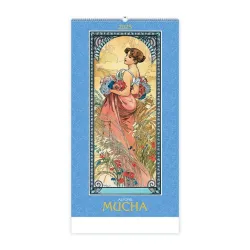 Kalendart 2025 T095 Alfons Mucha falinaptár