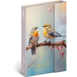 Realsystem 2022-es Birds 5412-BI B6 mágneses zsebnaptár