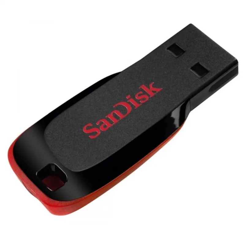 Sandisk 128GB Cruzer Blade USB 2.0 Black/Red Sandisk 128GB Cruzer Blade USB 2.0 Black/Red