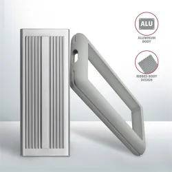 AXAGON EEM2-XR USB-C 3.2 Gen2 - M. 2 NVMe SSD Shockproof külső ház