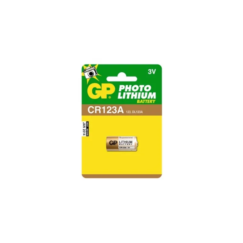 GP CR123 lithium fotó elem (1db/bliszter) (B1501) GP CR123 lithium fotó elem (1db/bliszter) (B1501)