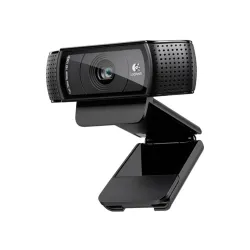Logitech Webkamera - C920  (1920x1080 képpont, mikrofon, Carl Zeiss objektív, Full HD, fekete)