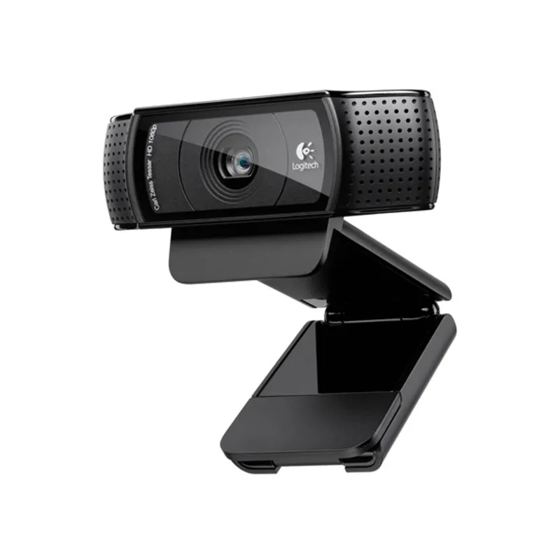 Logitech Webkamera - C920 (1920x1080 képpont, mikrofon, Carl Zeiss objektív, Full HD, fekete) Logitech Webkamera - C920 (1920x1080 képpont, mikrofon, Carl Zeiss objektív, Full HD, fekete)