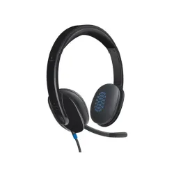 Fejhallgató Logitech H540 Mikrofonnal Fekete USB